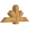 Ekena Millwork Kennewick Rough Sawn Timber Gable Bracket, Western Red Cedar, 48"W x 22"H x 6"D x 6"F, 11/12 Pitch GBW048X22X0606KEN00RWR - alternate 3